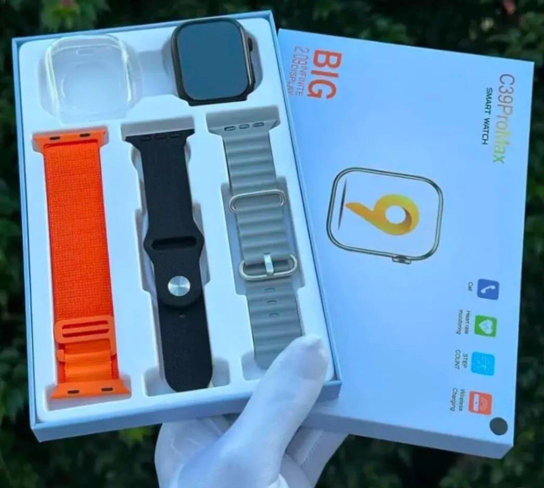 AuraXcess 3-Strap Smart Watch