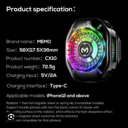 MEMO CX10 Magnetic Cooler | AuraXcess