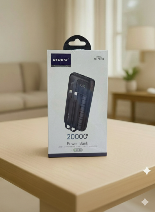 Recrsi 20000 mAh Power Bank