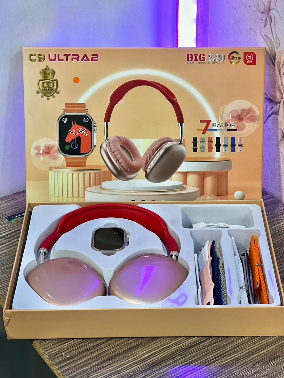 AuraXcess P9X Series 10 Wireless Headphones